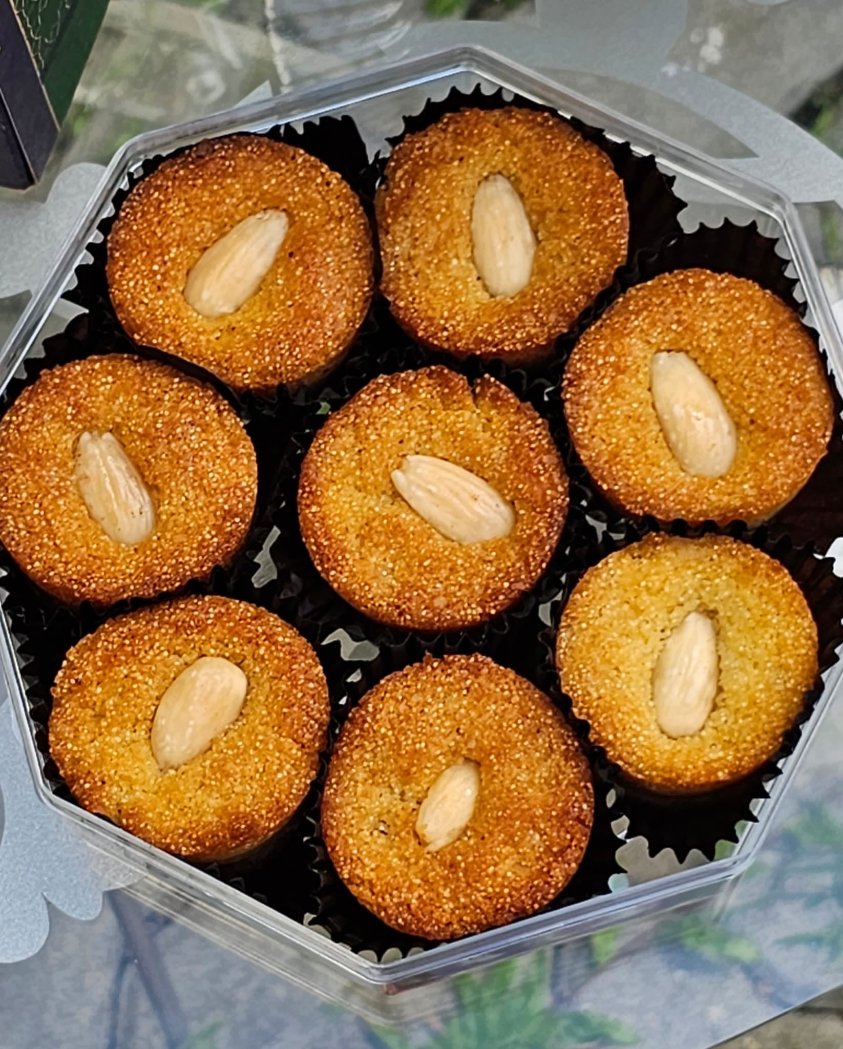 Orange Semolina Mini Cake