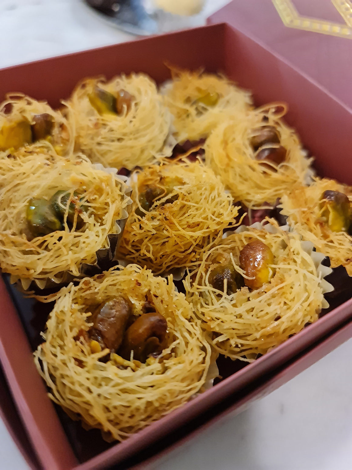 Nests Baklavas ( Pistachio & Cashew )