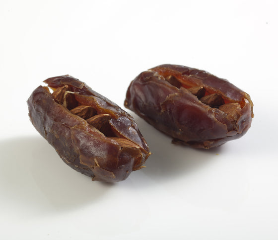 Roasted Almond Stuffed Dates