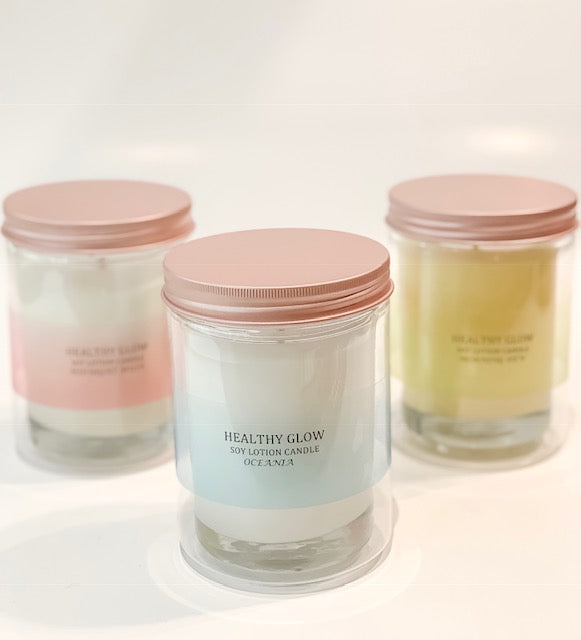 Healthy Glow Moisturising Lotion Candles