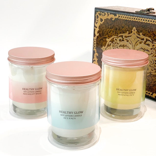 Healthy Glow Moisturising Lotion Candles