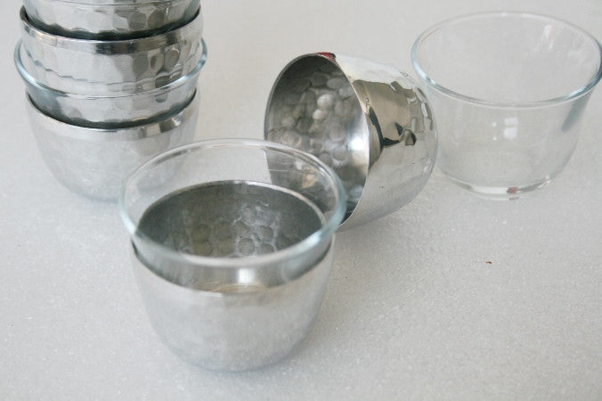 Coffee / Tea Cups Clear (6 pcs set)