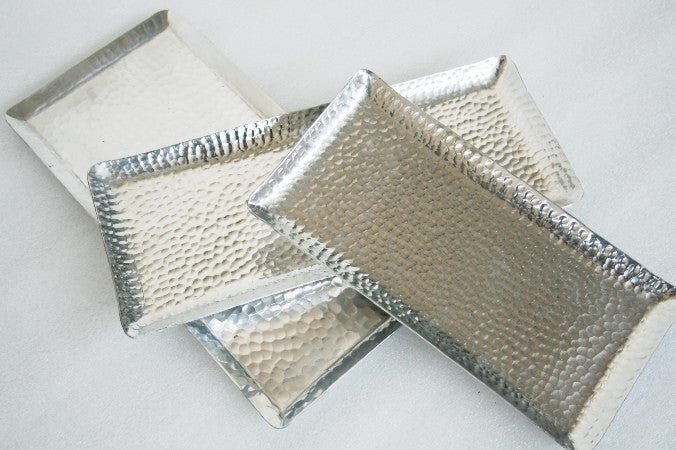 Rectangle Silver Platter (Set of 3)