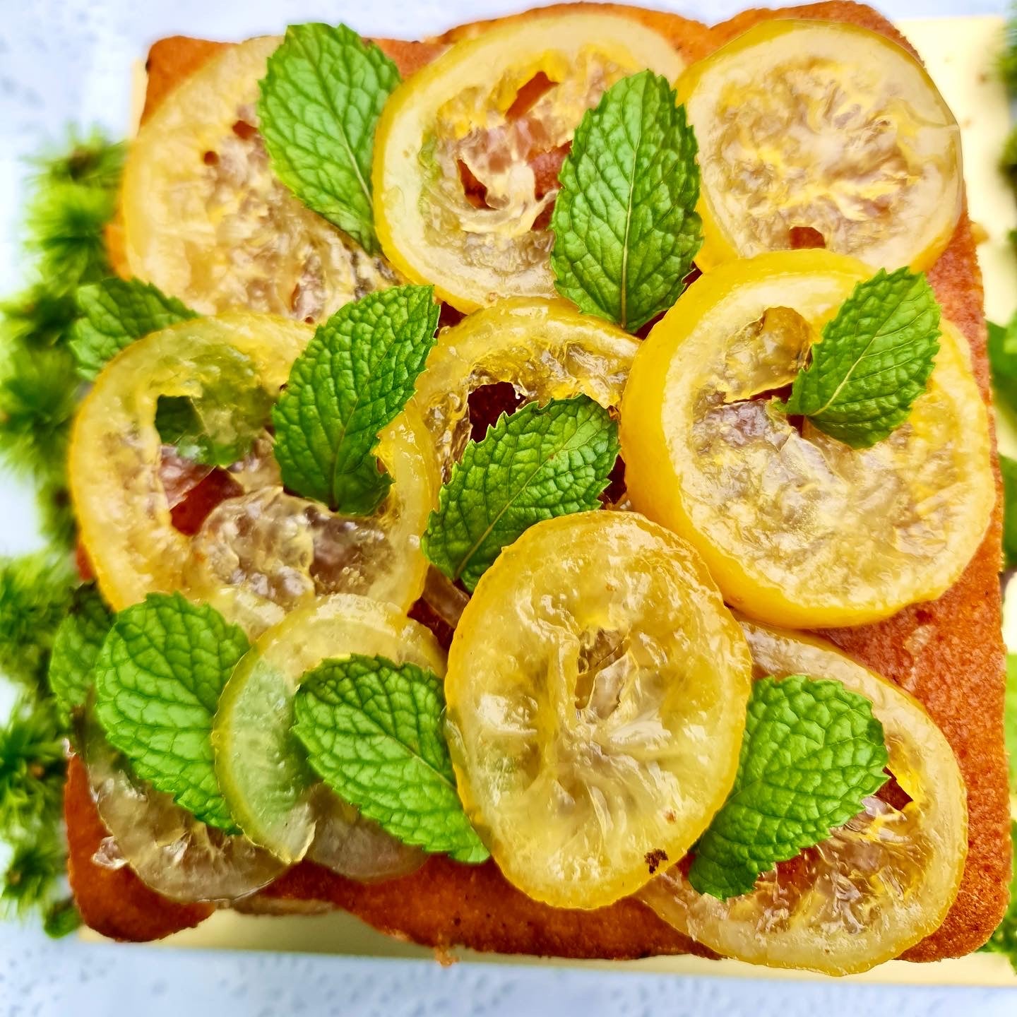 Lemon Mint Cake