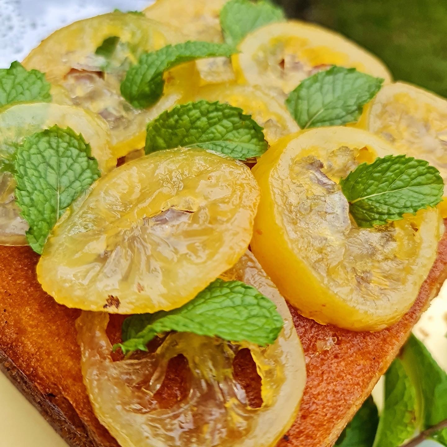 Lemon Mint Cake