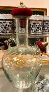 Ottoman Artisan Hand-blown Glass Flask