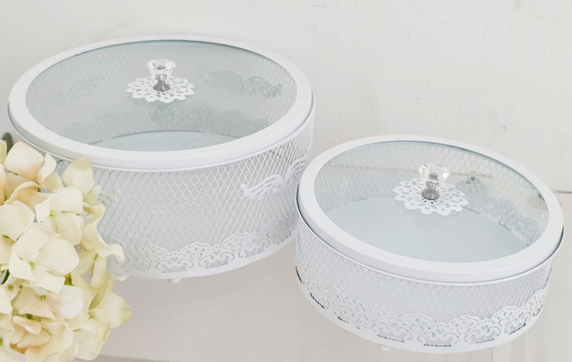 Round Lace Cake Box