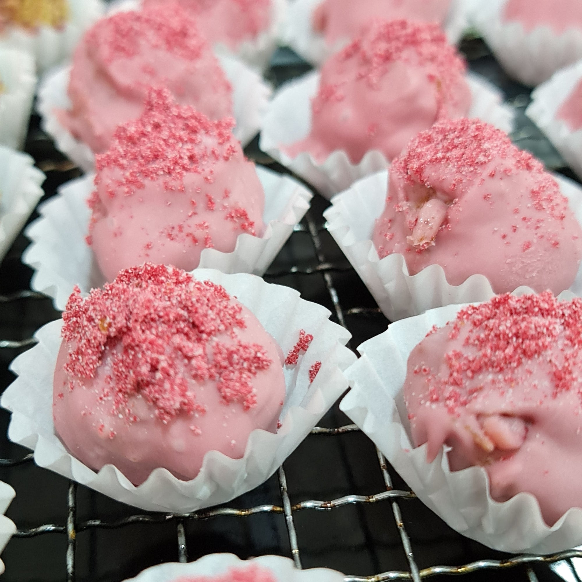 Christmas Specials : Ruby & Raspberry Truffles