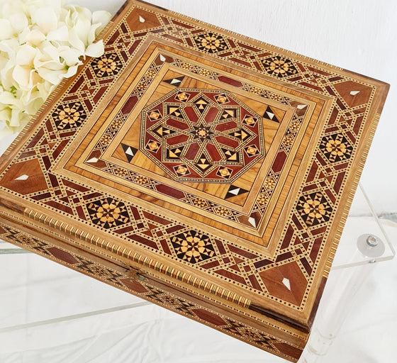 Wood Inlay Gift Box