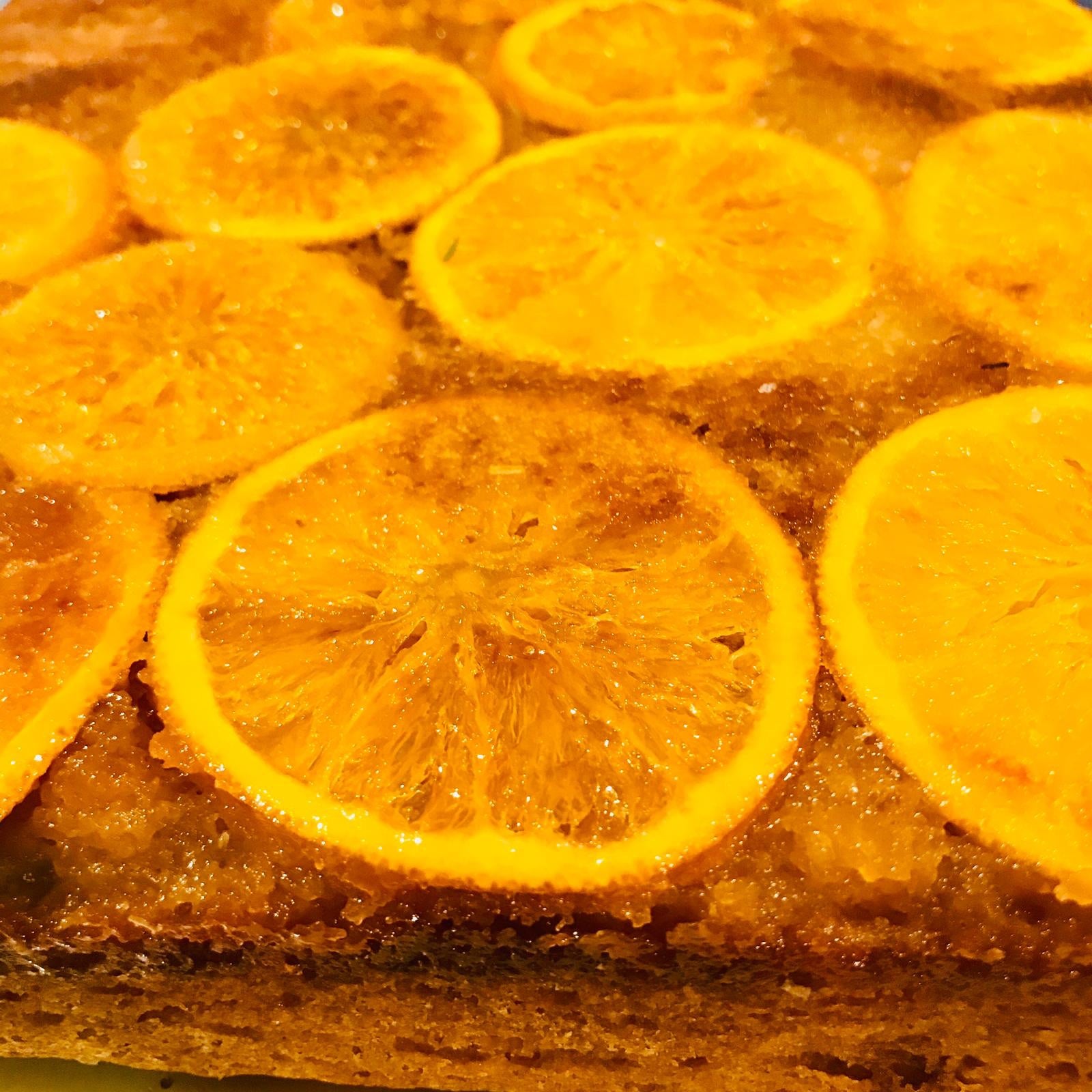 Orange Rosemary Cake
